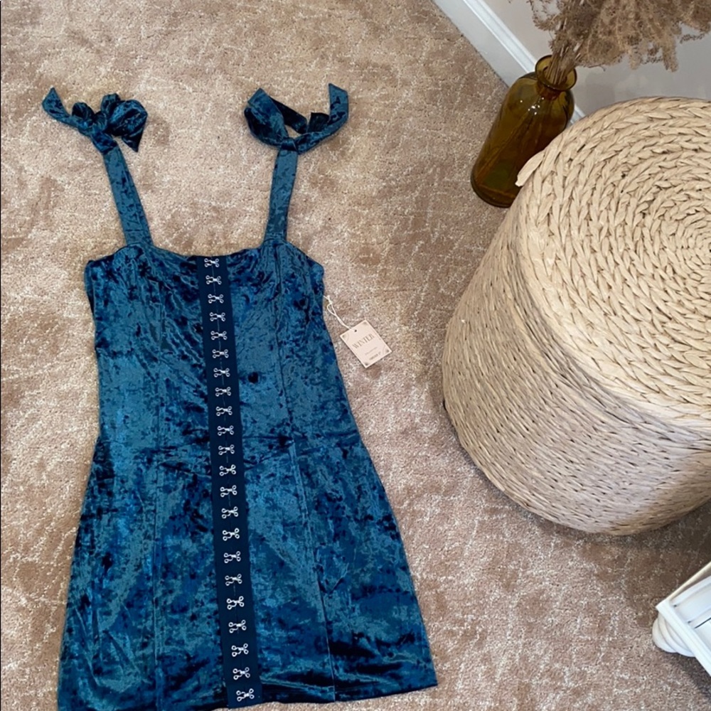 Emerald Green Satin Slip Dress NEW W TAGS!!